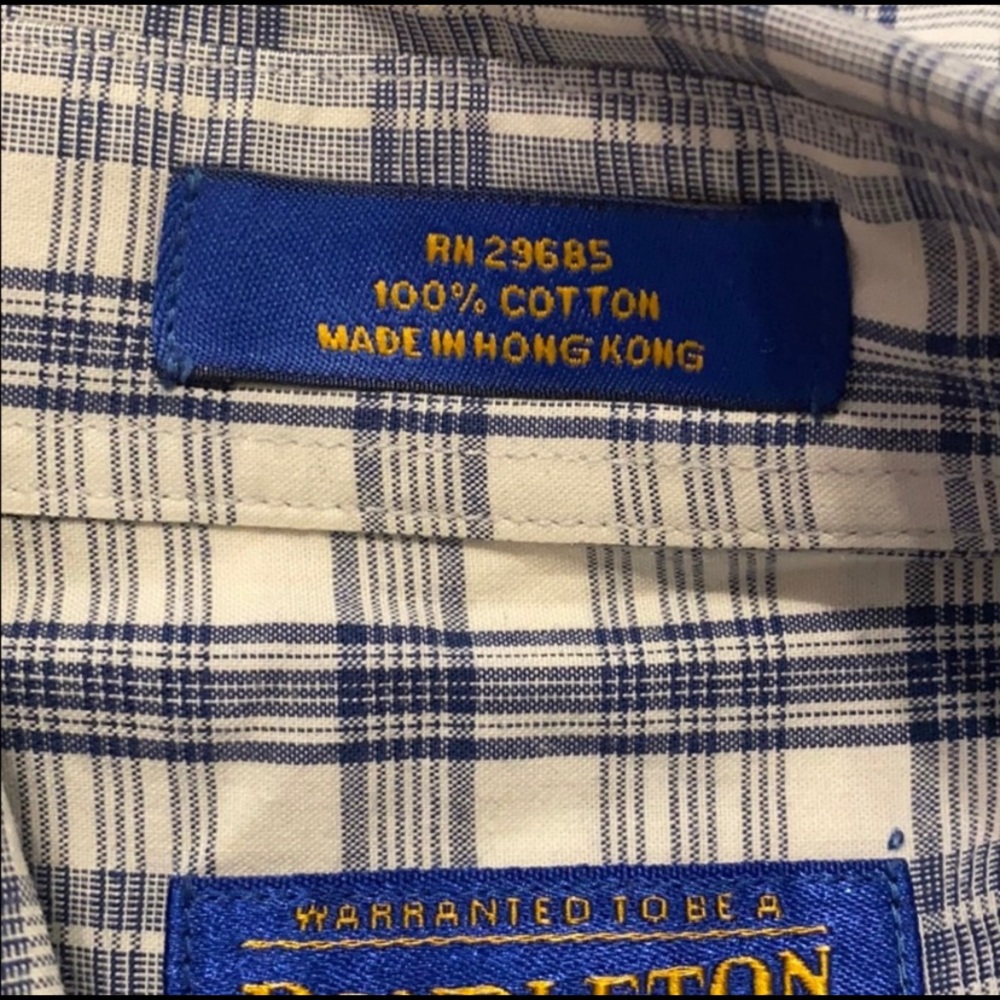 Pendleton Vintage Plaid Button Down - image 4